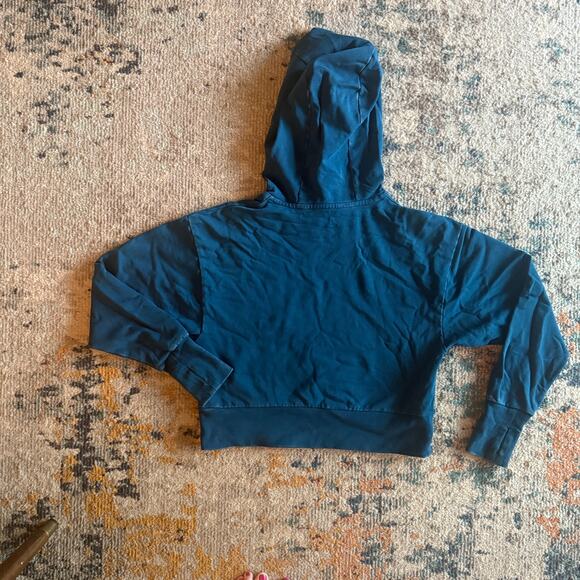 Joy Lab Vintage Wash Deep Blue Hoodie Hooded Sweatshirt xs - Picture 2 of 5